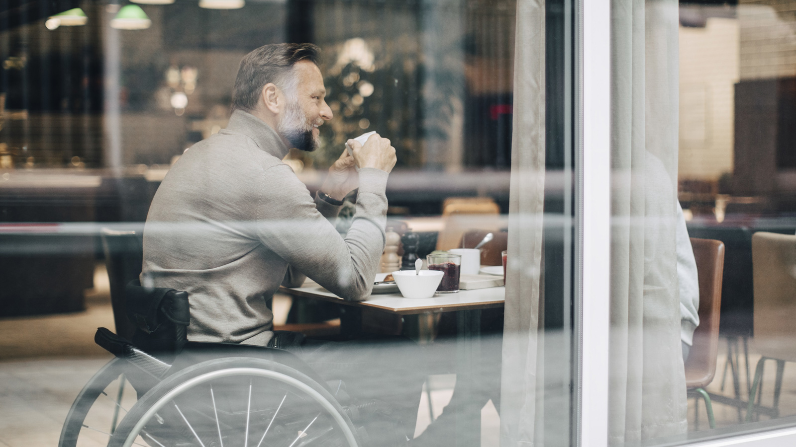 coffee by the window